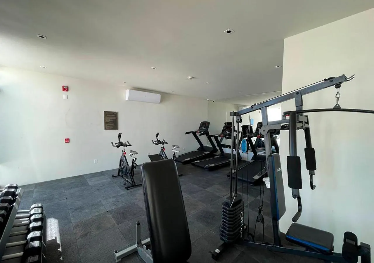 Apartment Walking Steps To Beach Gym Jacuzzi And Ocean View Musa Playa del Carmen