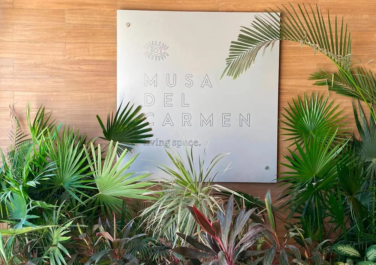 Apartment Walking Steps To Beach Gym Jacuzzi And Ocean View Musa Playa del Carmen